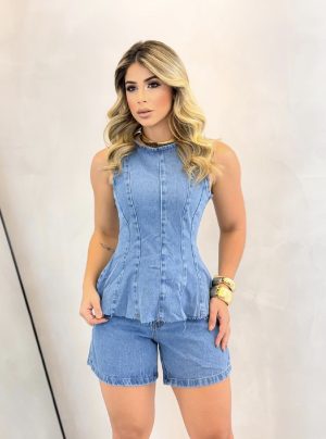 Conjunto All Jeans de short
